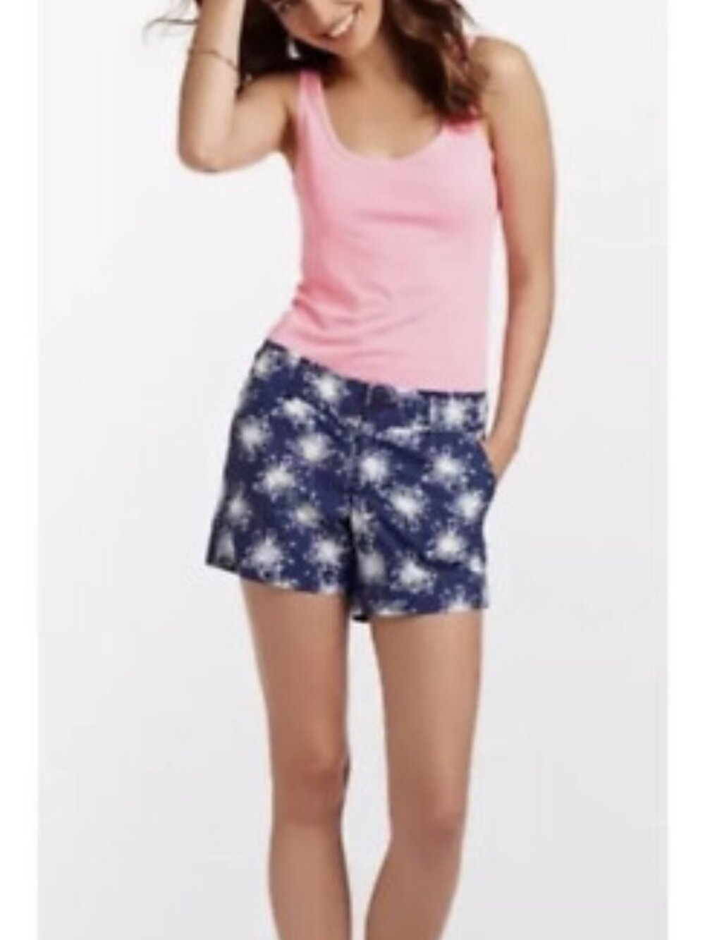 Lilly Pulitzer Callahan Shorts Sparkle Glow Fireworks 2